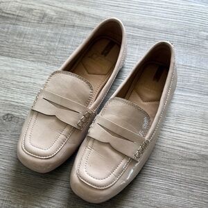 Sam Edelman Cream Loafers